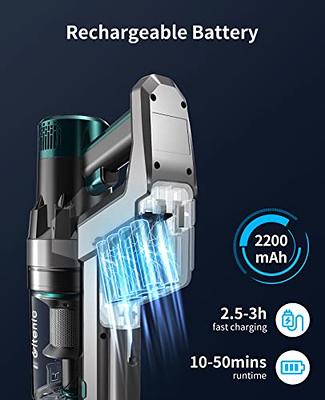 Ultenic U11 Pro Cordless Vacuum Cleaner, 25Kpa Powerful Stick Vacuum with  LED Display, Rechargeable Battery, Up to 50min Runtime, Converts to  Handheld Vacuum for Hard Floor, Carpet and Pet Hair - Yahoo