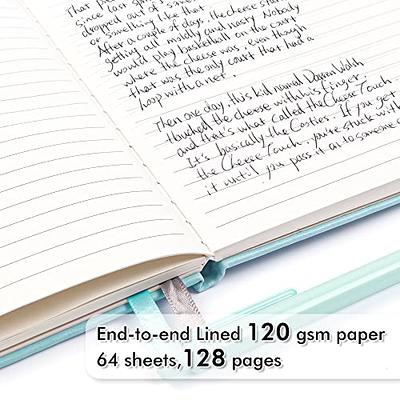 feela 3 Pack Notebooks Journals Bulk, Hardcover Notebook Classic Ruled  Lined Journals with Pen Holder for Women Girls School Business Supplies,  with 3