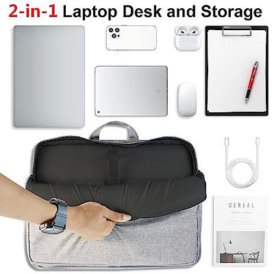  Lap Desk Laptop Bed Table: Fits up to 15.6 inch Laptop