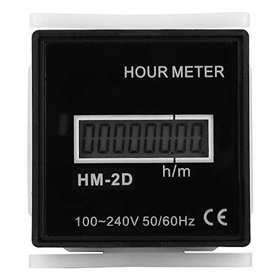 DC 8-24V Digit Counter, 4 Digit LED Digital Display 0-9999 Up/Down  Plus/Minus Panel Counter Meter with Cable (Red) - Yahoo Shopping