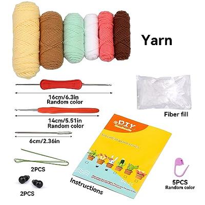 Cadeya Crochet Kit for Beginners, Crocheting Bags Kits with Step