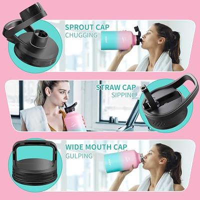 Chug Lid With Flexible Handle - Bubblegum