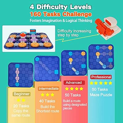 IIROMECI Brain Teaser Puzzles for Kids Ages 4-8, Smart Logical