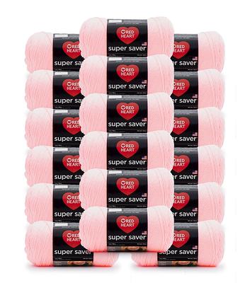 Red Heart Super Saver Jumbo Yarn 12 Bundle - Soft White - Yahoo Shopping