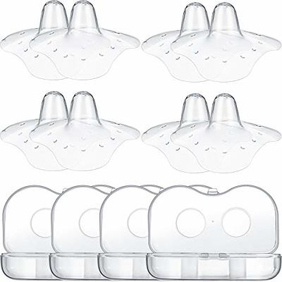 Nipple Shield Silicone Protector Breastfeeding Nipple Protect Cover 1 Pair