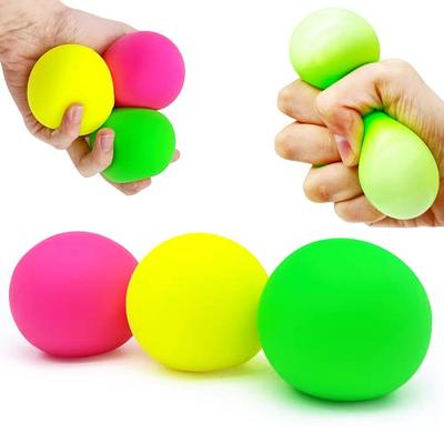 Power Your Fun Yellow squishy Giant Color Changing Fidget Stress