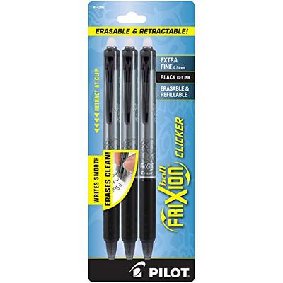 Pentel Needle Tip Gel Ballpoint Pen, Slicci, 0.25mm, Black (BG202-A)