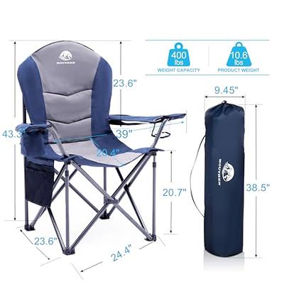 Chair for Adults Heavy Duty 500 LBS, Fully Padded Chairs, Folding