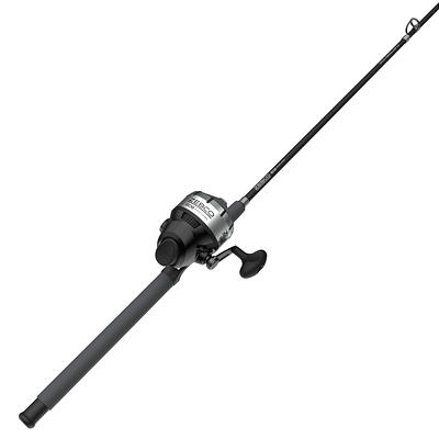 Zebco 33 Spincast Reel and Fishing Rod Combo, 6-Foot 2-Piece Fiberglass Rod  with EVA Handle, Quickset Anti-Reverse Fishing Reel with Bite Alert,  Silver/Black - Yahoo Shopping