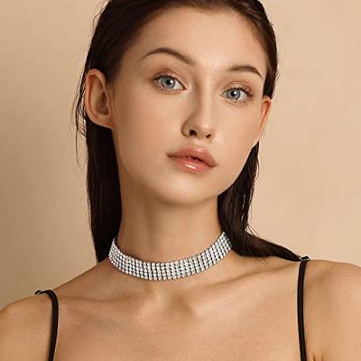  Choker Long Chain Necklace for Women and Girls Five