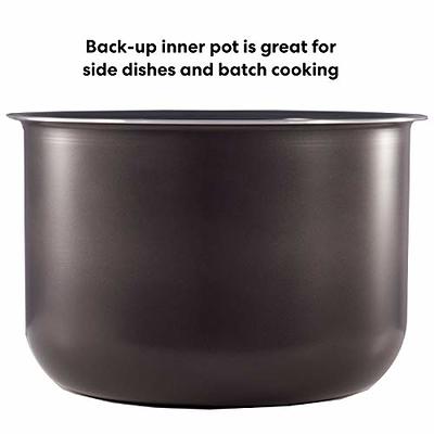 Genuine Instant Pot Stainless Steel Inner Cooking Pot 8 Quart & Silicone  Lid 8 Quart