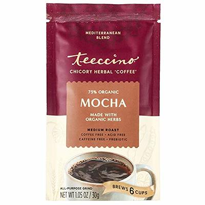 Teeccino Pour Over Coffee Maker with Herbal Coffee Sampler - French Roast &  Mocha - 2x30g trial size samples with Filterless Coffee Dripper,  Plastic-Free Coffee Maker, Make Like a Barista! - Yahoo Shopping