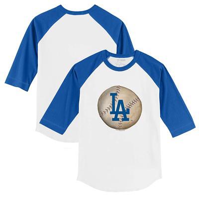 Youth Royal Los Angeles Dodgers 2022 Postseason Locker Room T-Shirt