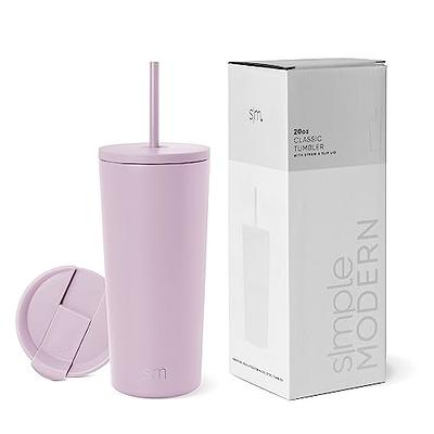 Simple Modern 40 oz Tumbler with Handle and Straw Lid | Insulated Cup Reusable Stainless Steel Water Bottle Travel Mug Cupholder Friendly | Gifts