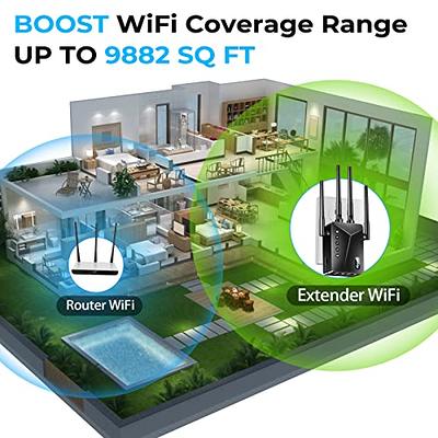 ASUS AX1800 Dual Band WiFi 6 (802.11ax) Repeater & Range Extender (RP-AX56)  - Coverage Up to 2200 sq.ft, Wireless Signal Booster for Home, AiMesh Node,  Easy Setup 