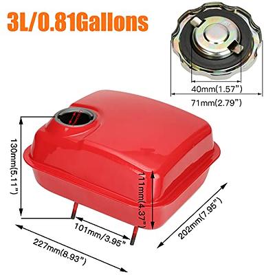 Gas Fuel Tank For Harbor Predator 212CC 6.5 HP 2 3 IN. Water
