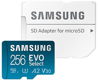 EVO Select + Adapter microSDXC 256GB Memory & Storage - MB-ME256KA