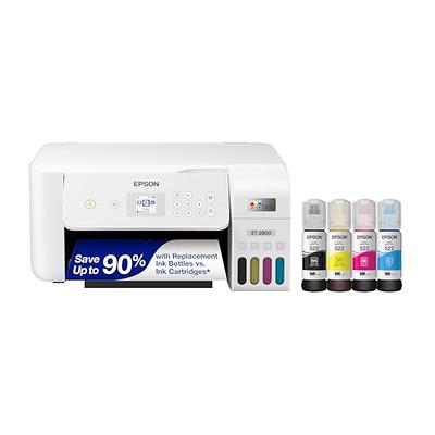 DSV DTF Printer with Roll Feeder A3 L1800 Transfer Printer Machine Built-in  White Ink Circulation System for DIY Print Dark and Light Fabrics (DTF  Printer +Oven+5 x 250ml Ink+100m PET Film) 