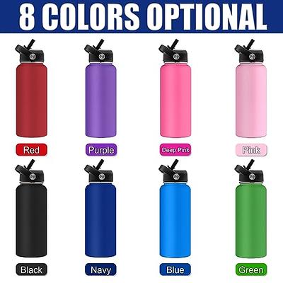 FineDine Insulated Water Bottles with Straw - 25 Oz Stainless Steel Metal  Water Bottle W/ 3 Lids - Reusable for Travel, Camping, Bike, Sports -  Dreamy Pink-Green - Yahoo Shopping