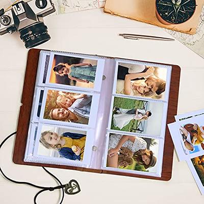 Vienrose Mini Polaroid Photo Album Book 208 Pocket 2x3 Inch Pictures for  Fujifilm Instax Mini 7s 8 9 11 25 26 40 50s 90 Evo Z2300 Instant Camera