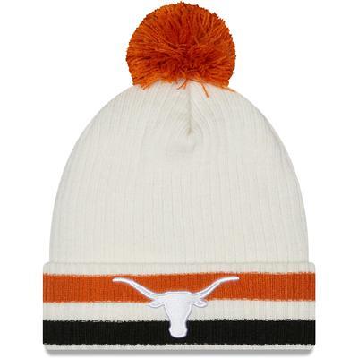 Women's New Era White Dallas Cowboys 2023 Sideline Cuffed Knit Hat with Pom