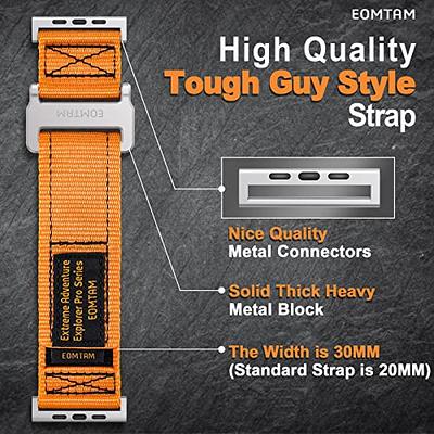 20mm 22mm Super Rugged Nylon Sporty Watch Bands