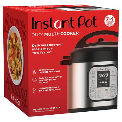 Instant Pot - Duo Nova 6-Quart 7-in-1, One-Touch Multi-Cooker FREE