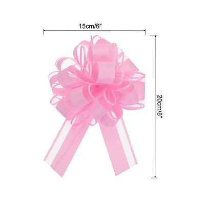 10pcs 7 Metallic Large Big Pull Bow Gift Wrapping Bows Ribbon for