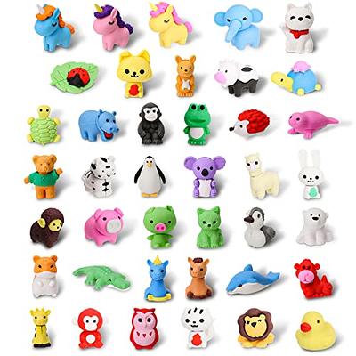  120 pcs Animal Erasers Desk Pets for Kids Classroom Rewards,  Puzzle Erasers Take Apart Erasers Animals Pencil Erasers for Student  Valentine Gift,Class Treasure Box,Party Favors,Easter Egg Stuffers : Toys &  Games