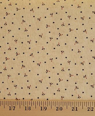 Navy Floral Apparel Clearance Fabric 100% Cotton Quilt Fabric, Sold By Half  Yard The - Yahoo Shopping