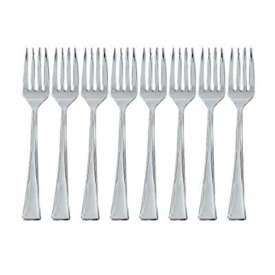 960 Forks, Clear Mini Plastic Disposable Tasting Forks