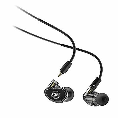 M6 PRO In Ear Monitor Headphones for Musicians, 2nd Gen Model With Upgraded  Sound, Memory Wire Earhooks & Replaceable Cables, Noise Isolating  Professional Earbuds, 2 Cords Included (Clear) 