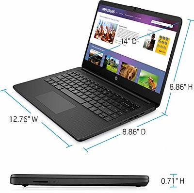 HP Stream 14 Laptop, 14 Inch HD Display, Intel Celeron N4020, 8GB RAM, 64GB  eMMC, Windows 11 Home, HDMI, WIFI, for Student and Business, Office 365 1  Year, Webcam, Pink 