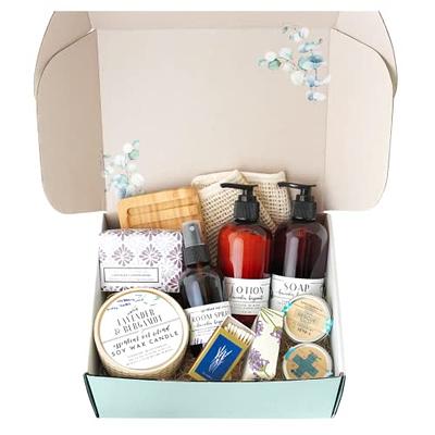 Gift Baskets for Women - Regalos Para Mujer, Body & Earth Gift Sets with  Bubble Bath, Shower Gel, Body Lotion, Lavender Spa Gifts for Women, Spa Kit