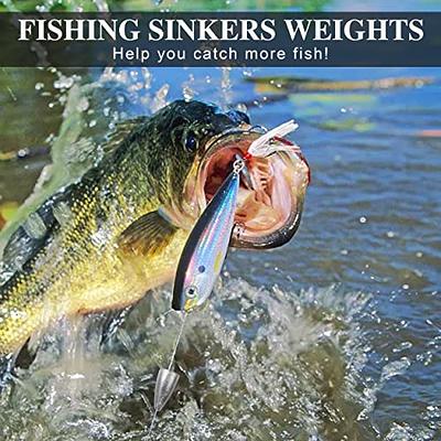  Disc Sinkers Fishing Weights Coin Fishing Sinker Weights  Saltwater Surf Fishing Weights Catfishing Gear Tackle for Drifting Trolling  Bottom Fishing Saltwater 1oz 2oz 3oz 4oz 5oz 6oz 8oz (1oz, 5pcs) 