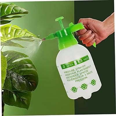 Handheld Pressure Spray Bottle with Adjustable 2L Nozzle Portable Garden  Pump Sprayer Weed Killer Water Plant Sprayer White Nozzles - Yahoo Shopping