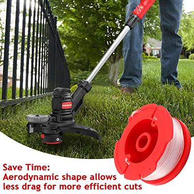 BLACK+DECKER 0.080 in. x 20 ft. Replacement Single Line Automatic Feed Spool  AFS for GH3000 Electric String Grass Trimmer/Lawn Edger SF-080-BKP - The  Home Depot