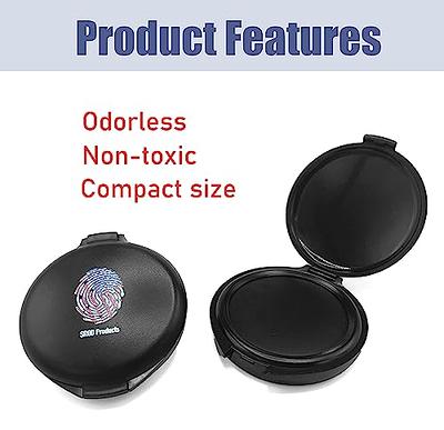 Compact Ink Pad for Fingerprints - Set of 1, Black - Easy-to-Store and  Easy-to-Wash Thumbprint Ink Pad for Notaries, Schools, Police, and Crafts -  Yahoo Shopping