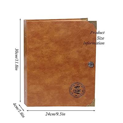 MUDOR Stamp Albums for Collectors, 1 Pockets Stamp Book for Collectors, 10  Sheets Stamp Stockbook, Black (Black-1 Row)