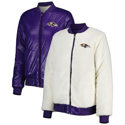 Women's G-III 4Her by Carl Banks White/Black Baltimore Ravens