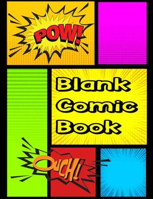 Blank Comic Book: DIY Comic Book Kit a Blank Comic Book for Kids - Yahoo  Shopping