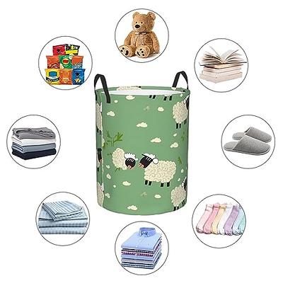 Collapsible Laundry Basket - 2X 62.8L Large Sized Round Waterproof Storage