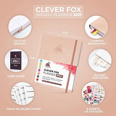 Clever Fox Planner – Undated Weekly & Monthly Planner to Increase  Productivity, Time Management and Hit Your Goals – Organizer, Gratitude  Journal –