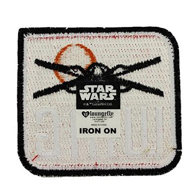 Official Star Wars Luke & Vader Fight Scene Embroidered Iron on Patch