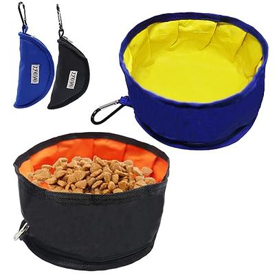 4Pcs Collapsible Dog Bowls BPA Free Travel Dog Bowl Foldable Cat