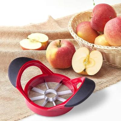 Zulay Kitchen 8 Blade Apple Slicer and Corer - Easy Grip Apple Cutter With  Stainless Steel Blades - Fast Usage Apple Corer And Slicer Tool - Saves