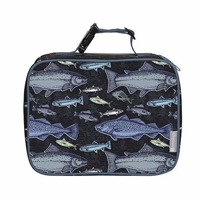 Caperci Shark Kids Bento Lunch Box - Leakproof 6-Compartment