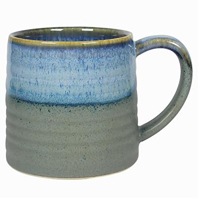 Ceramic 18 Oz Stacking Coffee Mug Tea Cup Dishwasher Safe Set of 6 Large