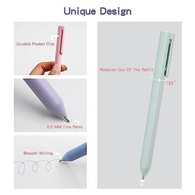 Colorful Pens Gel Pens, Colored Pens Gel Ink Pen, Ballpoint Pen for  Journaling Note Taking Writing Drawing, Korea Fine Point Pen