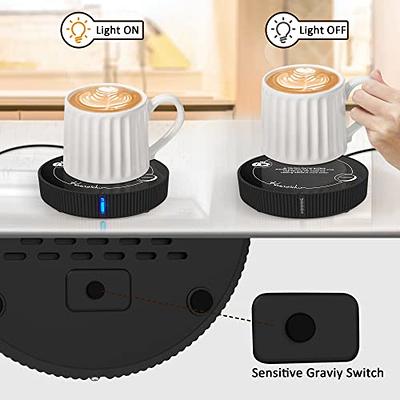 Coffee Mug Warmer, Mug Warmer for Desk with Gravity Switch